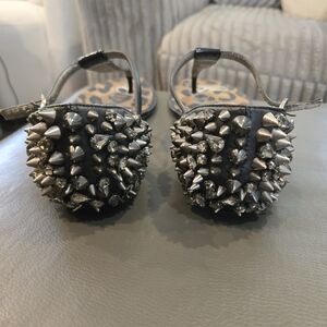 Sam Edelman Black Studded Sandals